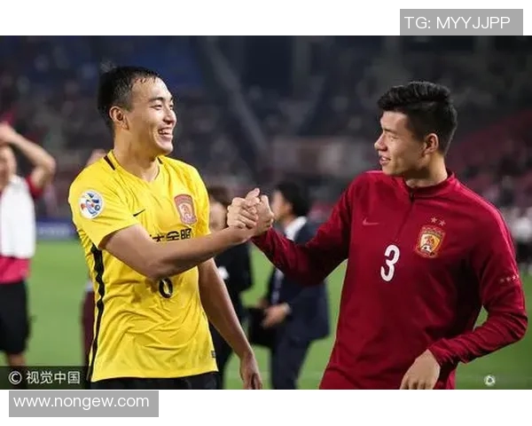 恒大与延边激战正酣刘健表现出色助球队争取胜利